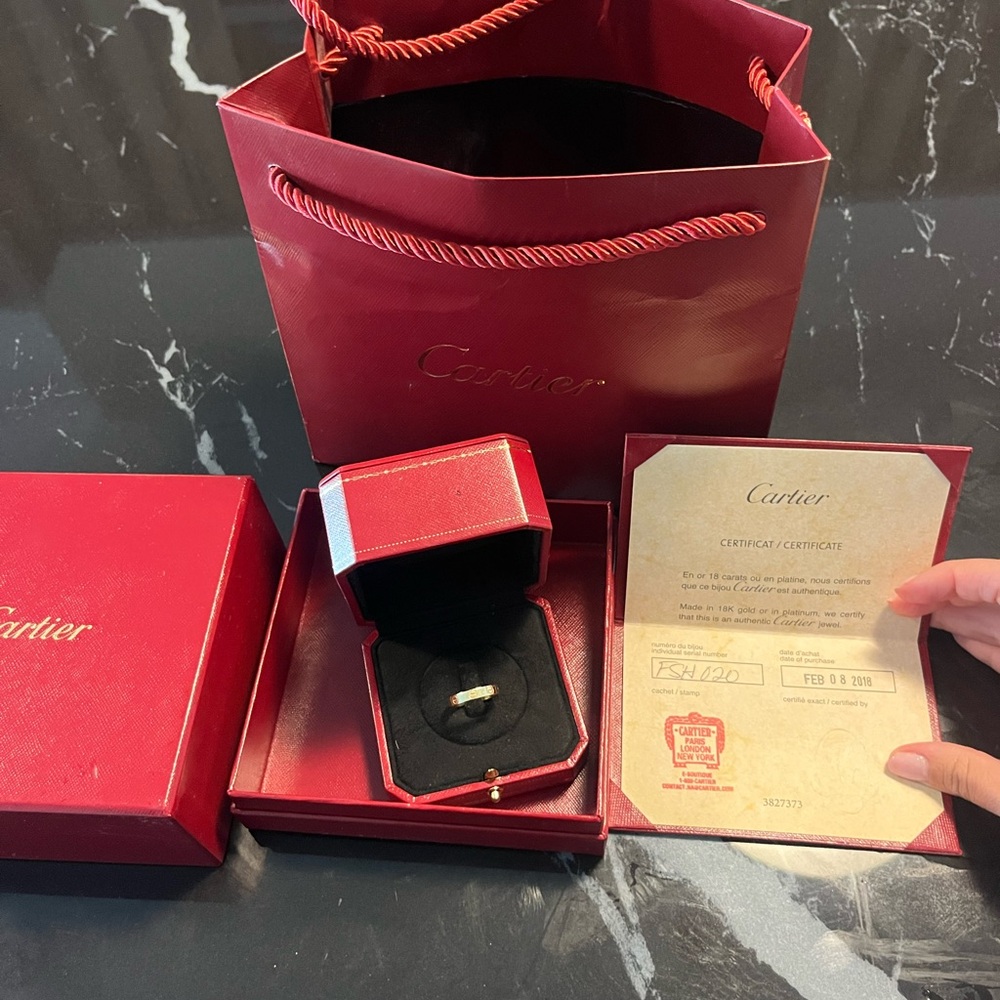 Cartier Gold and Silver Women's Band